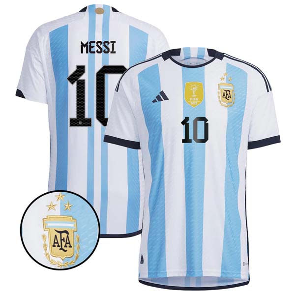 3 étoiles Thailande Maillot Argentine Domicile Messi 2022-23